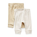 Okie Dokie Baby Unisex 2-pc. Cuffed Pull-On Pants
