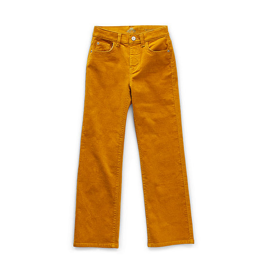 Thereabouts Little & Big Girls Adaptive Straight Corduroy Pant