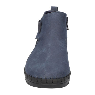 Easy Street Womens Julienne Flat Heel Booties