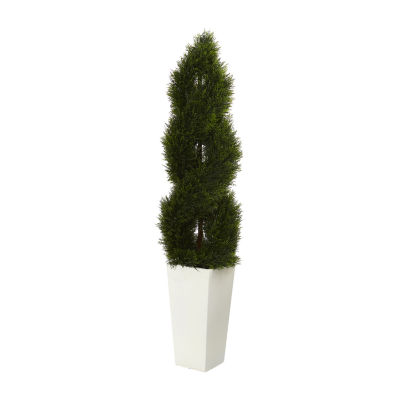 6' Ficus Artificial Topiary Tree; UV Resistant (Indoor/Outdoor)