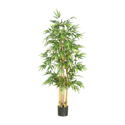 Nearly Natural 64" Bamboo Indoor Artificial Tree