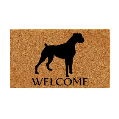 Calloway Mills Boxer Outdoor Rectangular Doormat