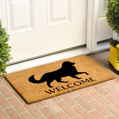 Calloway Mills Australian Shepherd Outdoor Rectangular Doormats