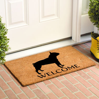 Calloway Mills Boston Terrier Outdoor Rectangular Doormats