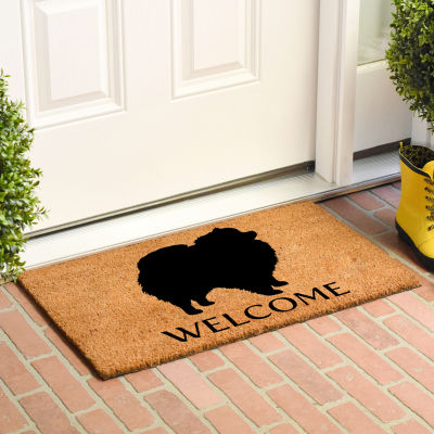 Calloway Mills Pomeranian Outdoor Rectangular Doormats