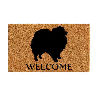 Calloway Mills Pomeranian Outdoor Rectangular Doormat