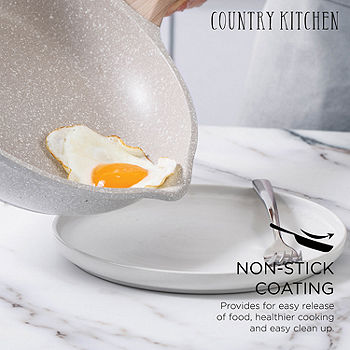 Kitchen Nonstick Frying Pan Set - 3 Piece Induction Bottom - 8