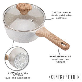 Country Kitchen 4-qt. Cast Aluminum Deep Fry Pan