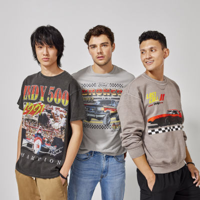 Mens Short Sleeve Indy 500 Graphic T-Shirt