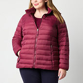 Jcpenney jackets plus size best sale