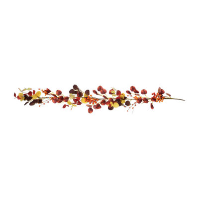 Northlight Berries Leaves Unlit Thanksgiving Garland