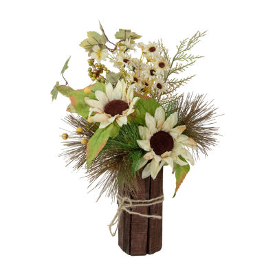 Northlight 16in Sunflowers And Berries Thanksgiving Tabletop Decor