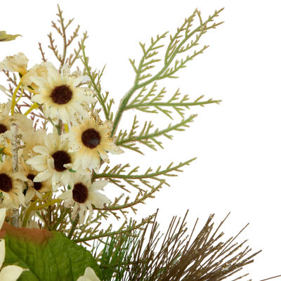 Northlight 16in Sunflowers And Berries Thanksgiving Tabletop Decor