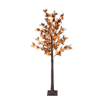 Northlight 6ft Led Maple Leaf Indoor Artificial Tree