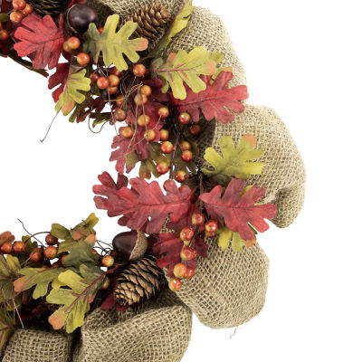 Northlight 18in Acorns And Berries Wreath