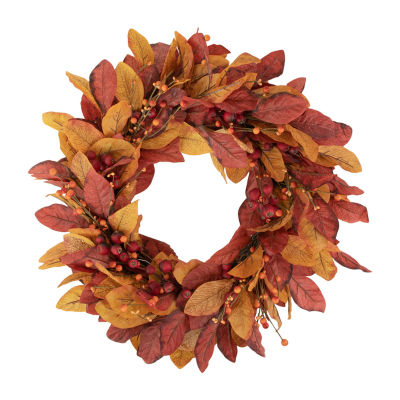 Northlight 24in Berry And Twig Unlit Wreath