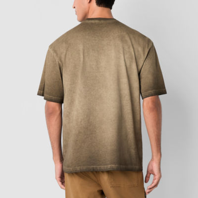 Arizona Mens Short Sleeve Washed Graphic T-Shirt