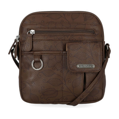 Multi Sac North/South Zip Around Crossbody Bag