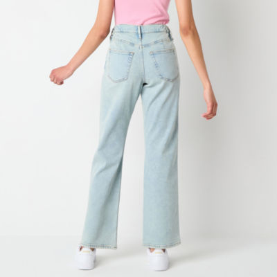 Arizona Juniors Short Womens High Rise Curvy Fit Jean