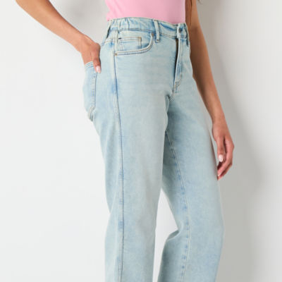 Arizona Juniors Short Womens High Rise Curvy Fit Jean