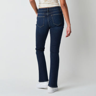 Arizona Womens Mid Rise Bootcut Jean