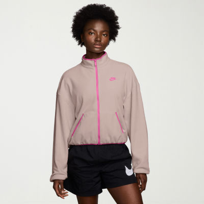 Nike Club Womens Fleece Lined Lightweight Track Jacket