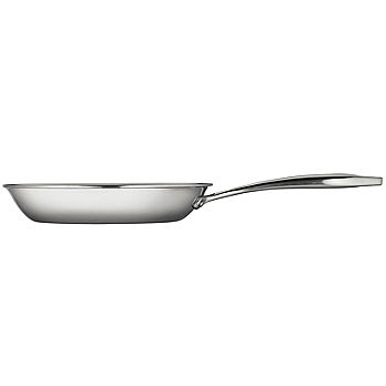 Tramontina Professional Shallow Stainless Steel Frying Pan Triple