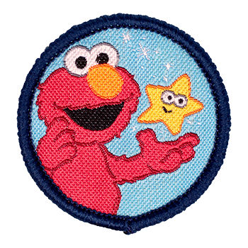 PunkinFutz Sesame Street Elmo Reward Patches | Blue | One Size | Toys - Learning Interactive Toys | Adaptive