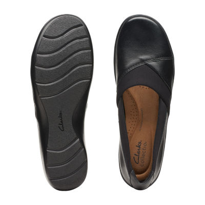 Clarks Cora Charm Womens Round Closed Toe Slip-On Shoe, Color