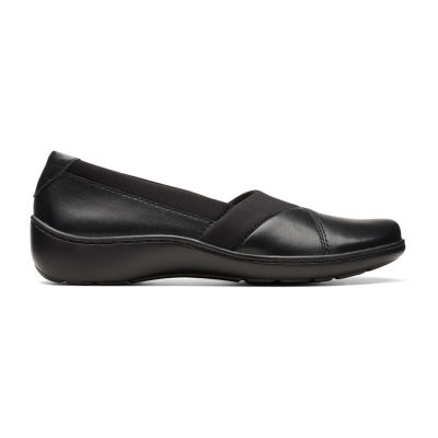 Clarks Cora Charm Womens Round Closed Toe Slip-On Shoe