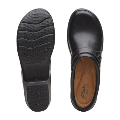 Clarks Angie Mist Womens Round Closed Toe Clogs