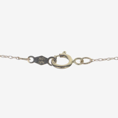 Womens White Cultured Akoya Pearl 14K Gold Pendant Necklaces