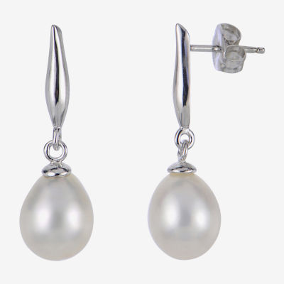 White Cultured Freshwater Pearl Sterling Silver -pc. Jewelry Set