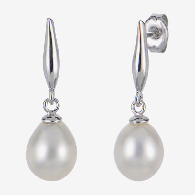 White Cultured Freshwater Pearl Sterling Silver -pc. Jewelry Set