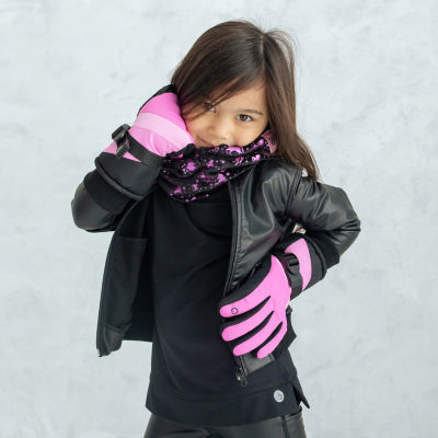 WinterProof Little Girls Cold Weather Gloves