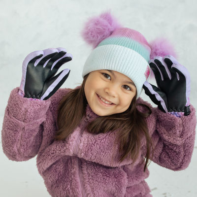 WinterProof Little & Big Girls Cold Weather Gloves