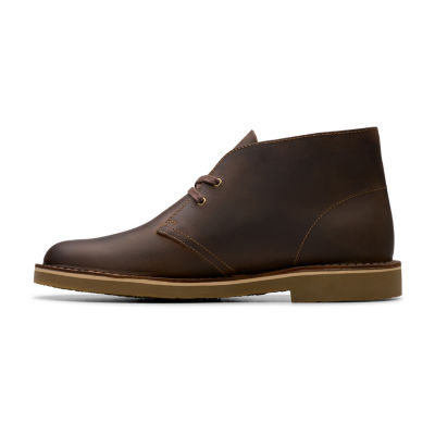 Clarks Mens Shepton Flat Heel Chukka Boots