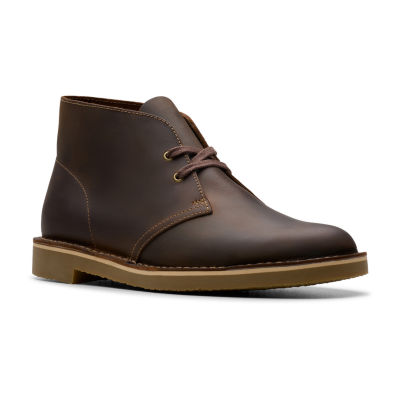 Clarks Mens Shepton Flat Heel Chukka Boots