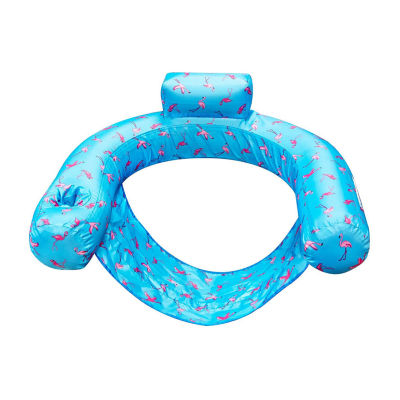 Fabric Covered U-Seat Chair Pool Float