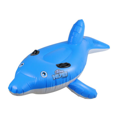 Inflatable Ride-On Dolphin Pool Floats