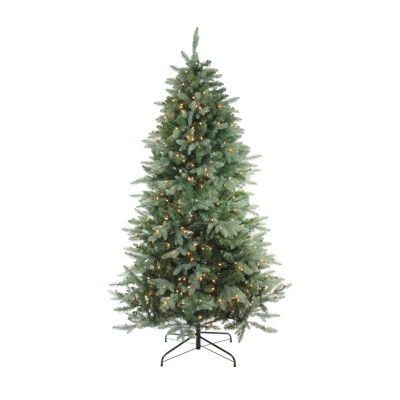 7.5' Pre-Lit Washington Frasier Artificial Christmas Tree - Clear Dura-Lit Lights