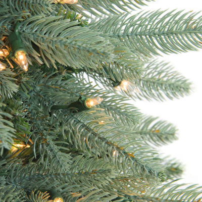 7.5' Pre-Lit Washington Frasier Artificial Christmas Tree - Clear Dura-Lit Lights
