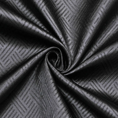 Regal Home Ashby Grommet Top Embossed Blackout Single Curtain Panel