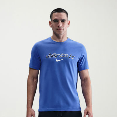 Nike Mens Crew Neck Short Sleeve Dri-Fit T-Shirt