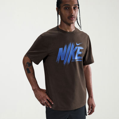 Nike Mens Crew Neck Short Sleeve Dri-Fit T-Shirt