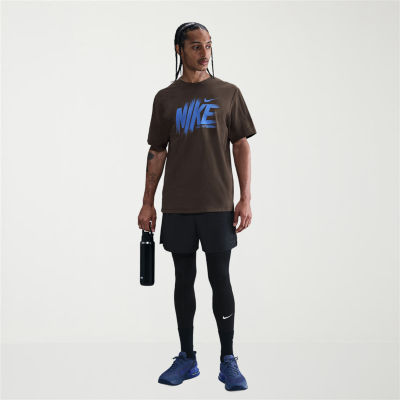 Nike Mens Crew Neck Short Sleeve Dri-Fit T-Shirt