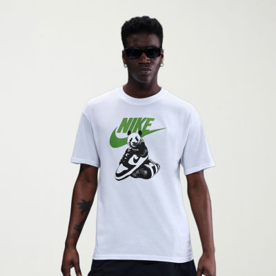 Nike Mens Crew Neck Short Sleeve Regular Fit Graphic T-Shirt