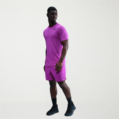Nike Mens Crew Neck Short Sleeve Dri-Fit T-Shirt