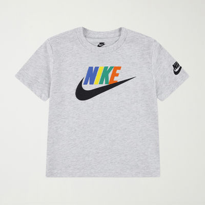 Nike Toddler Boys Crew Neck Short Sleeve Regular Fit Graphic T-Shirt