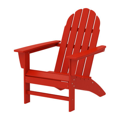 POLYWOOD Vineyard Adirondack Chair One Size Red 464$